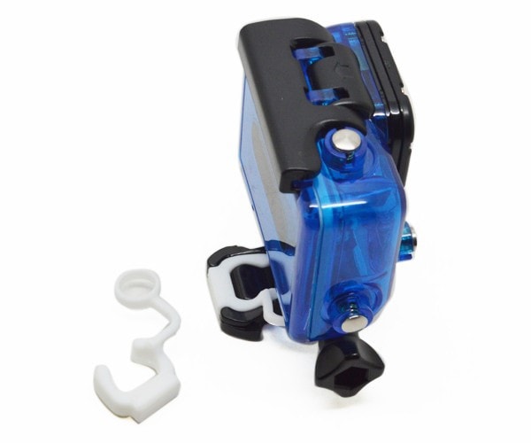 Černé silikonové zamykání pro akční kamery