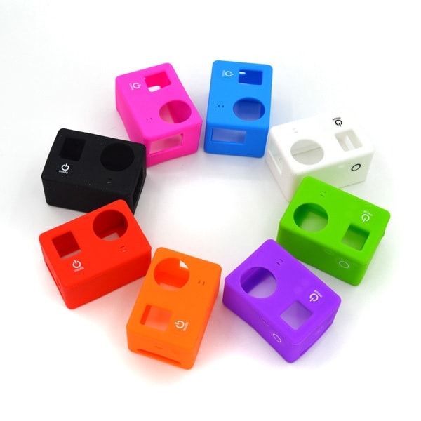 Silikonové pouzdro pro akční kameru GoPro™ 3, 3+ / bílé