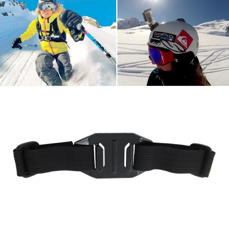 Pásek k uchycení akční kamery na helmu