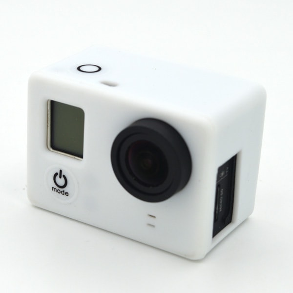 Silikonové pouzdro pro akční kameru GoPro™ 3, 3+ / bílé