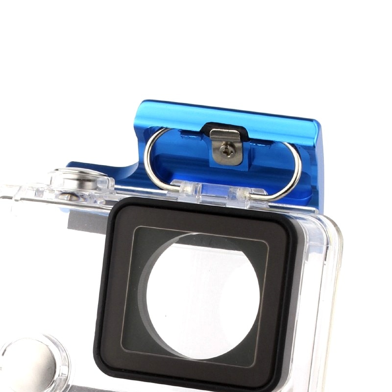 Náhradní uzamykací klips / HLINÍK pro vylepšené vodotěsné pouzdro GitUp™, GoPro™