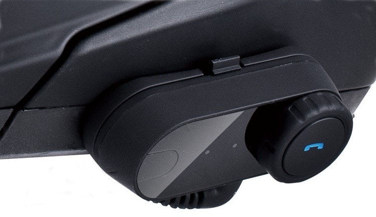 Bluetooth Interkom Kit na jednu přilbu s FM radiem