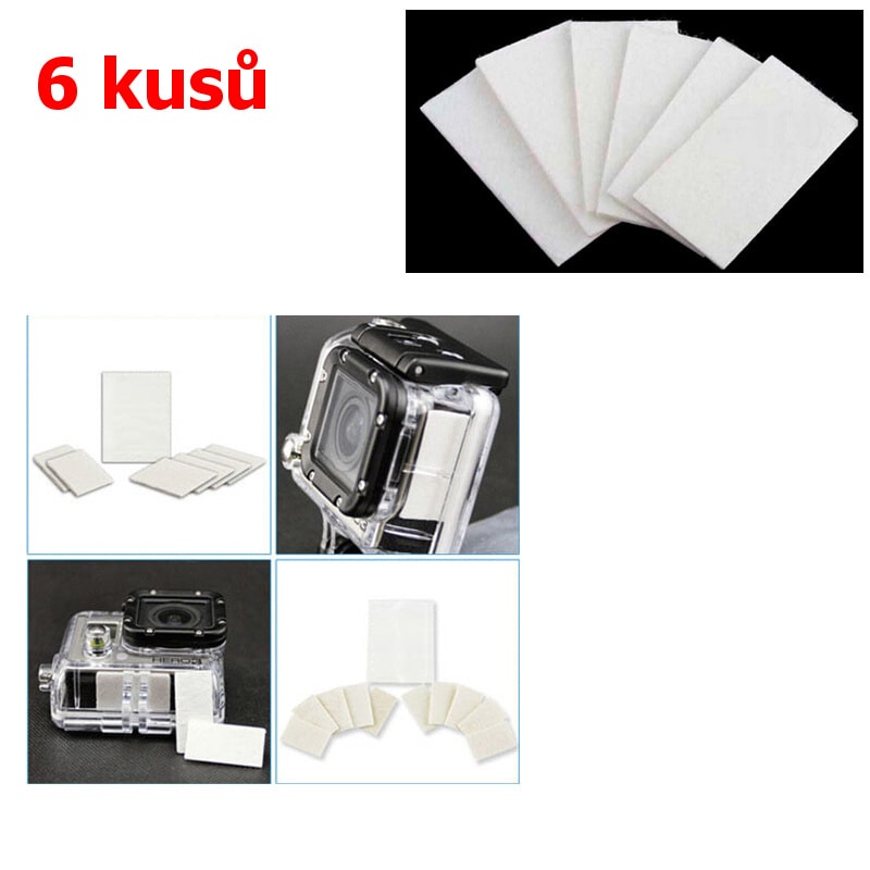 Ochrana proti mlžení akční kamery - Anti-fog