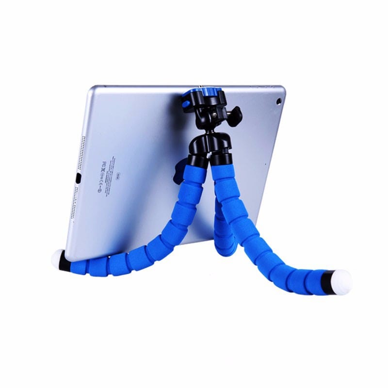 Ohýbatelný mini stativ Octopus - ČERNÝ