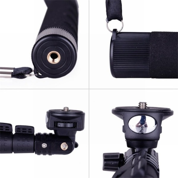 Teleskopický monopod pro akční kamery - 42,5 - 123cm