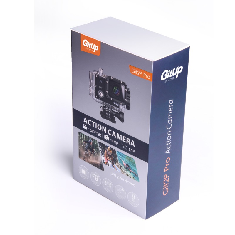 GitUp™ GIT2P 170° FOV Panasonic Senzor 2160P - PRO - České MENU