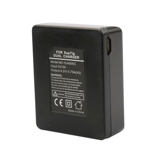 Nabíječka pro 2 baterie akční kamery